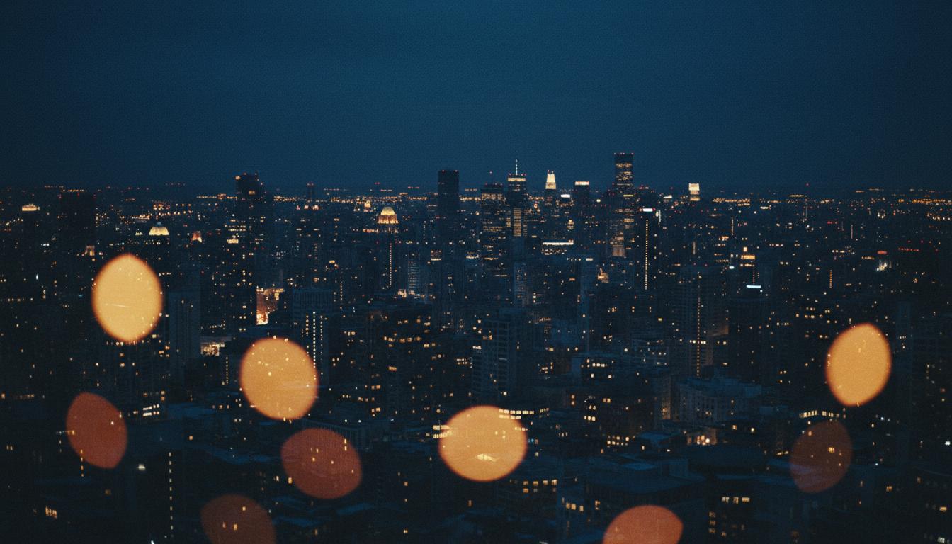 Night city lights - Visuals preview